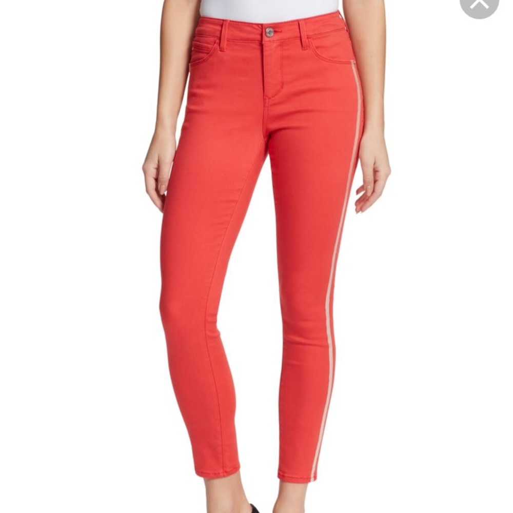 Skinnygirl Sarah side-striped jeans
